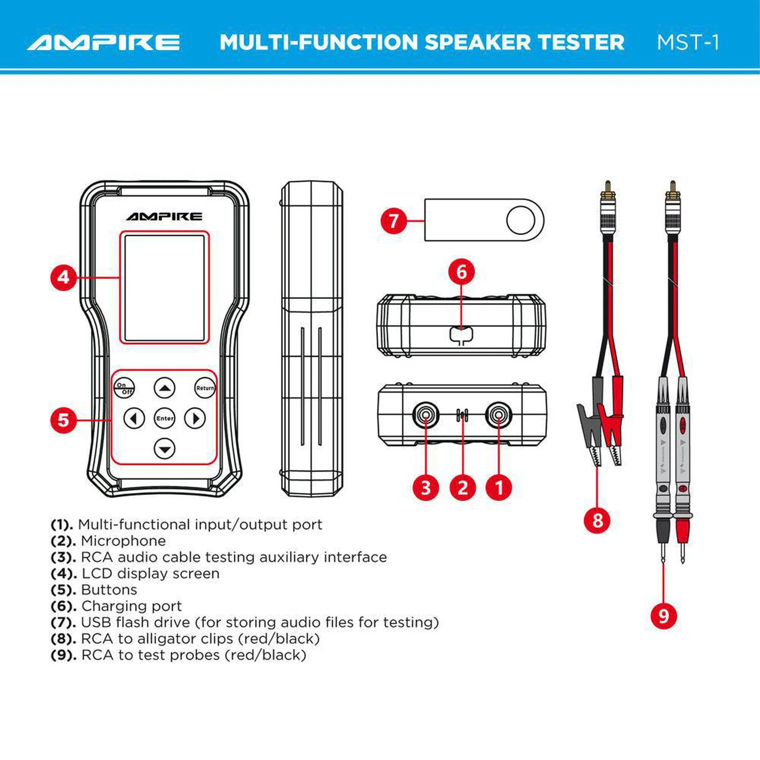 MST-1 Audiotestgerät - Image 4