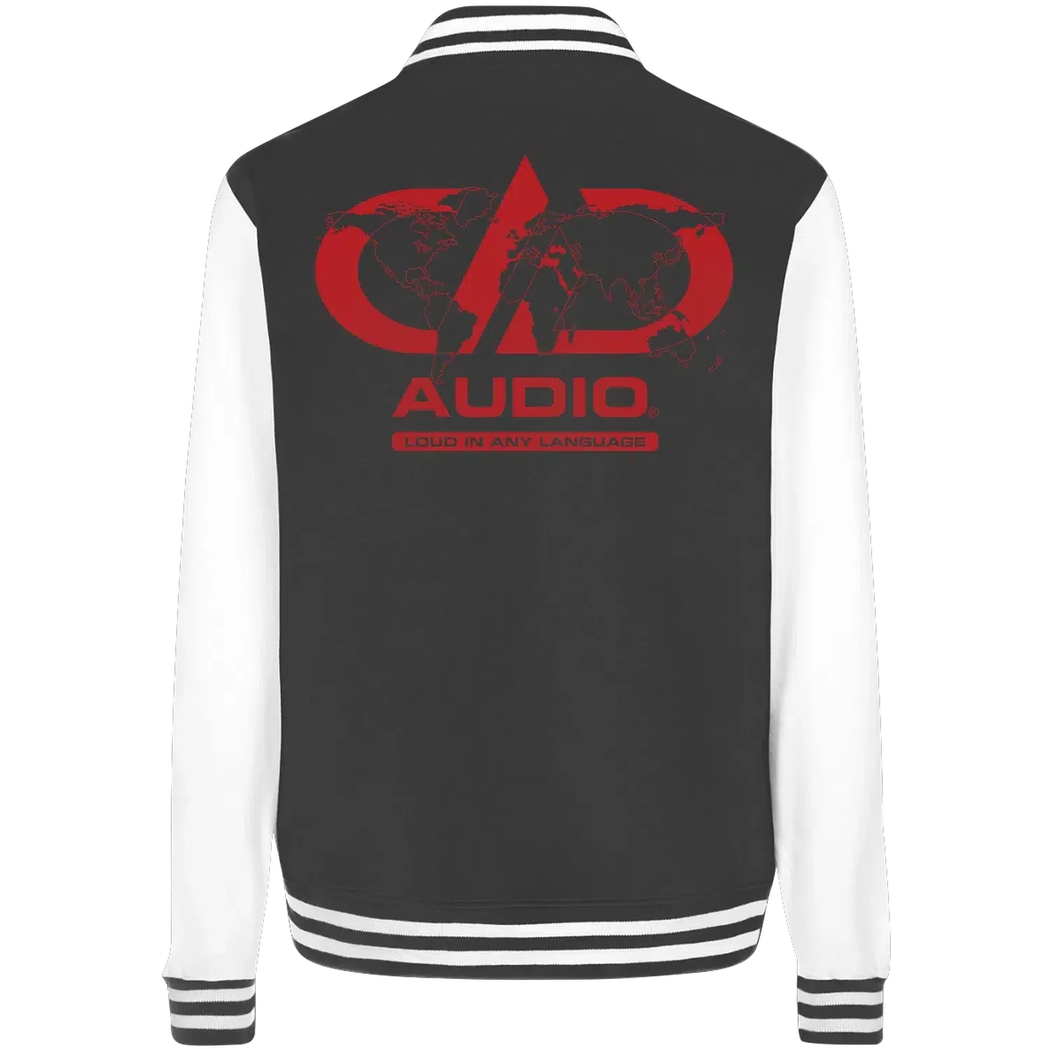 Loud in any language College Jacket - Image 2