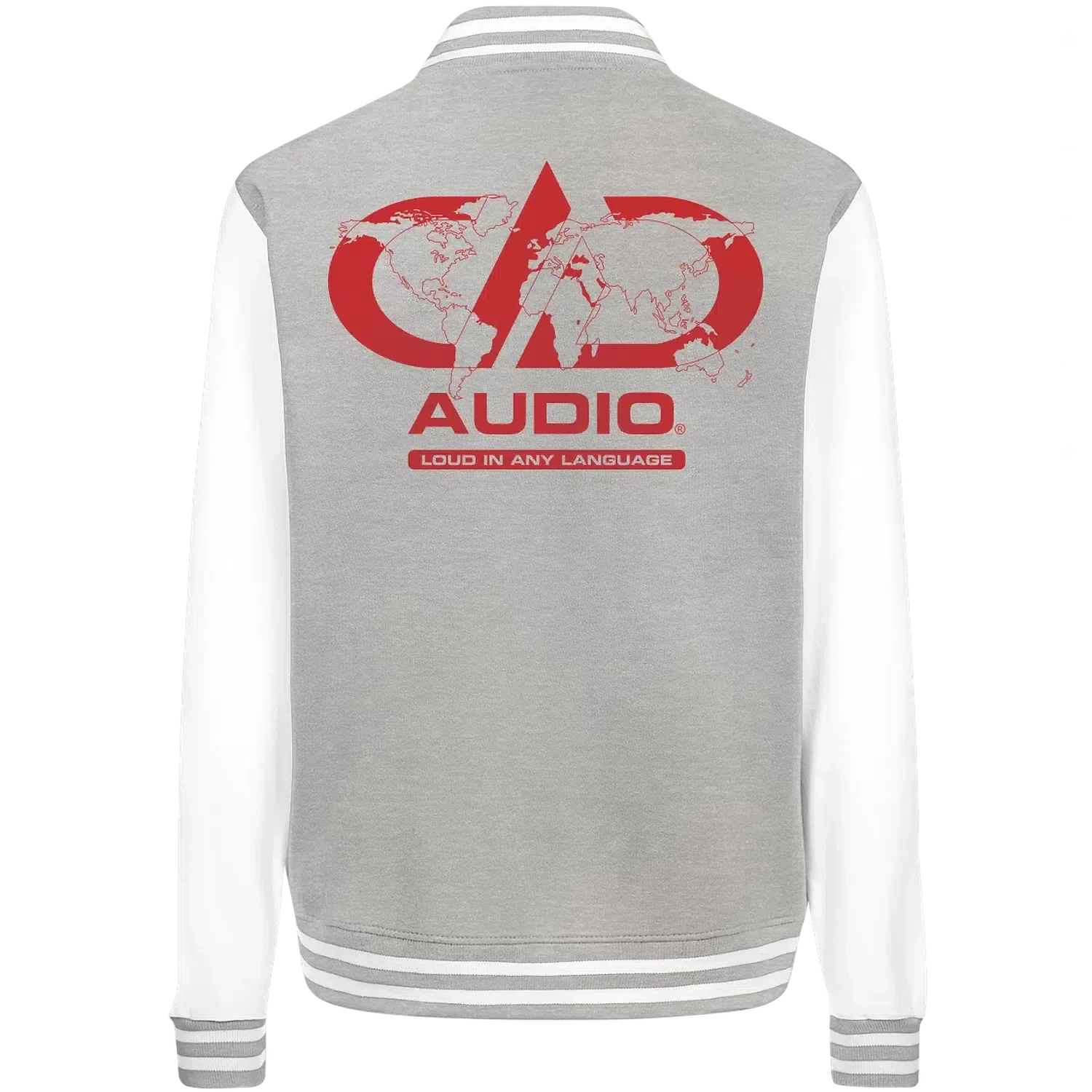 Loud in any language College Jacket - Image 3