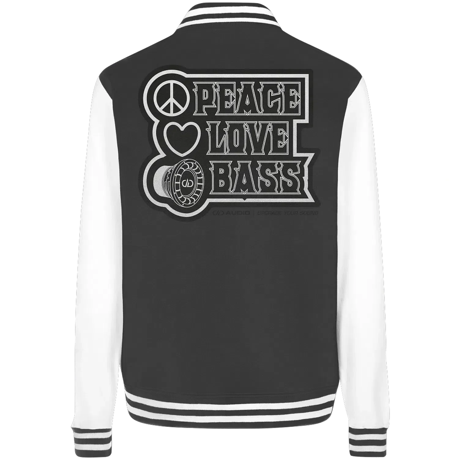 Peace love bass College Jacket