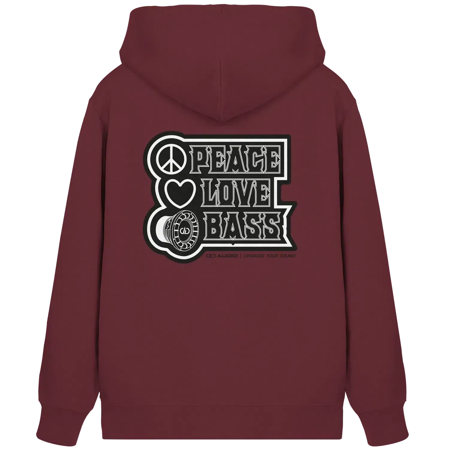 Peace love bass Zipper - Image 2