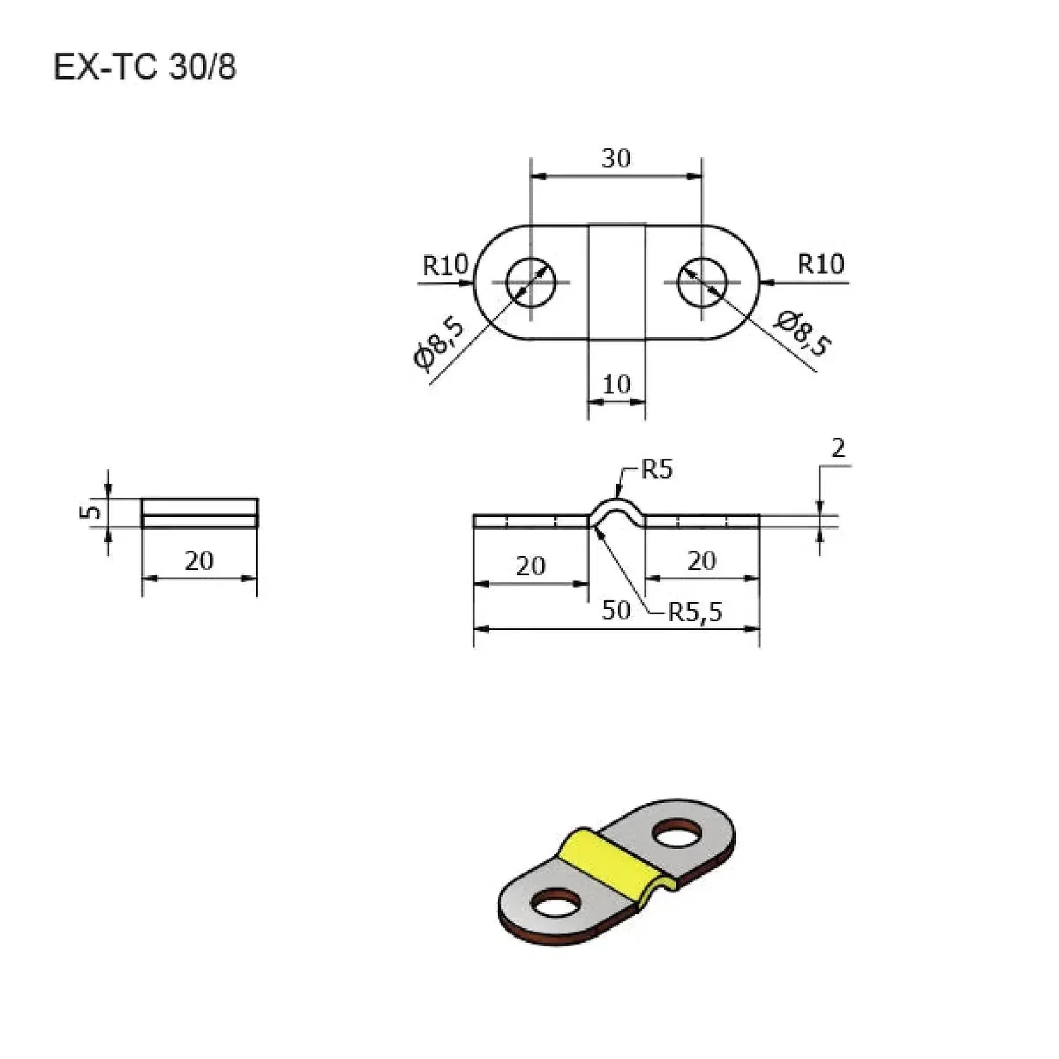 EX-T30K Batterie Verbinder SHORT - Image 10