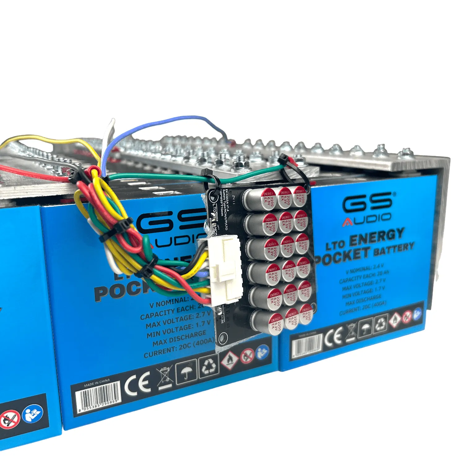 36 Zellen LTO prismatisch Batteriepack 120Ah - Image 4