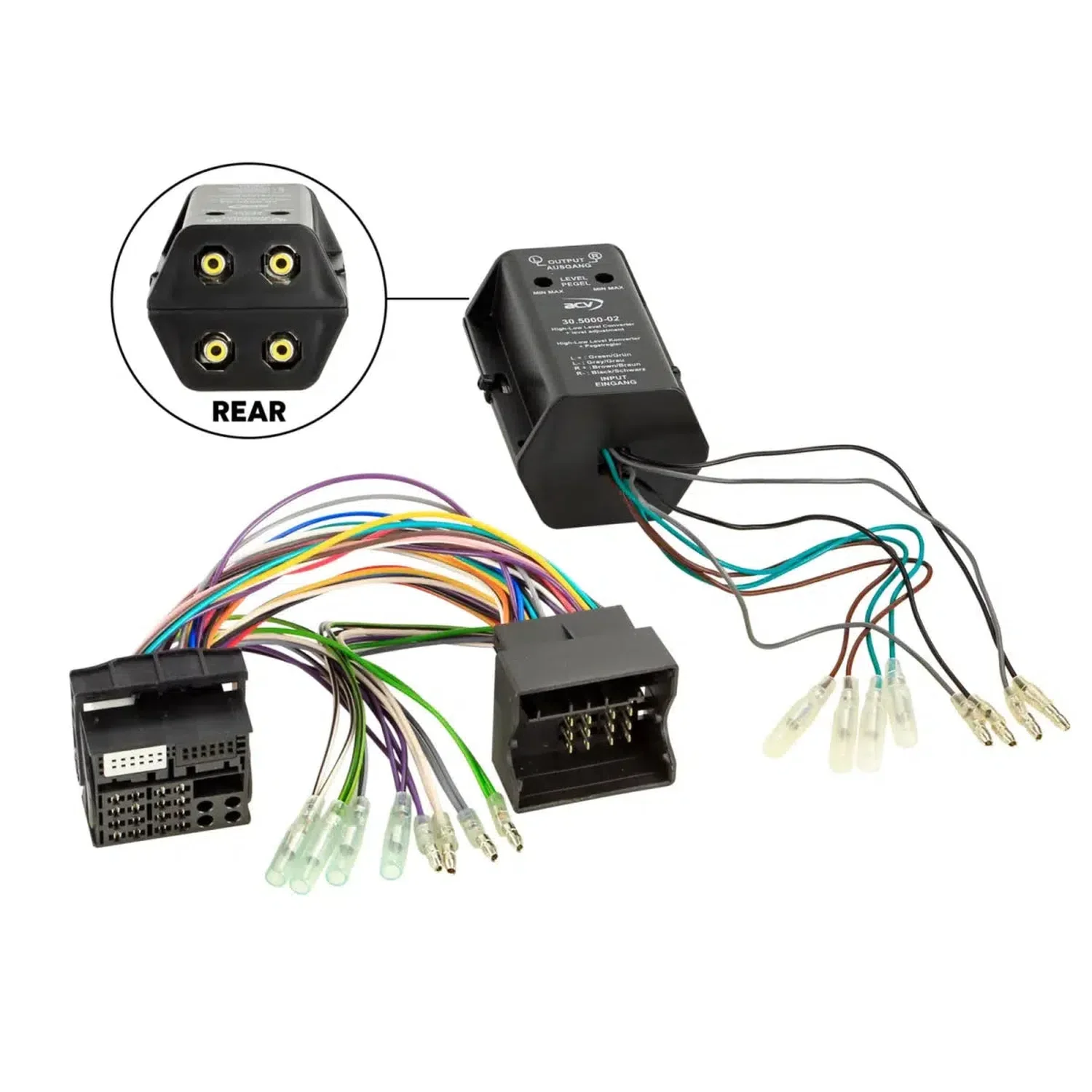 T-Kabel Quadlock/High-Low Adapter